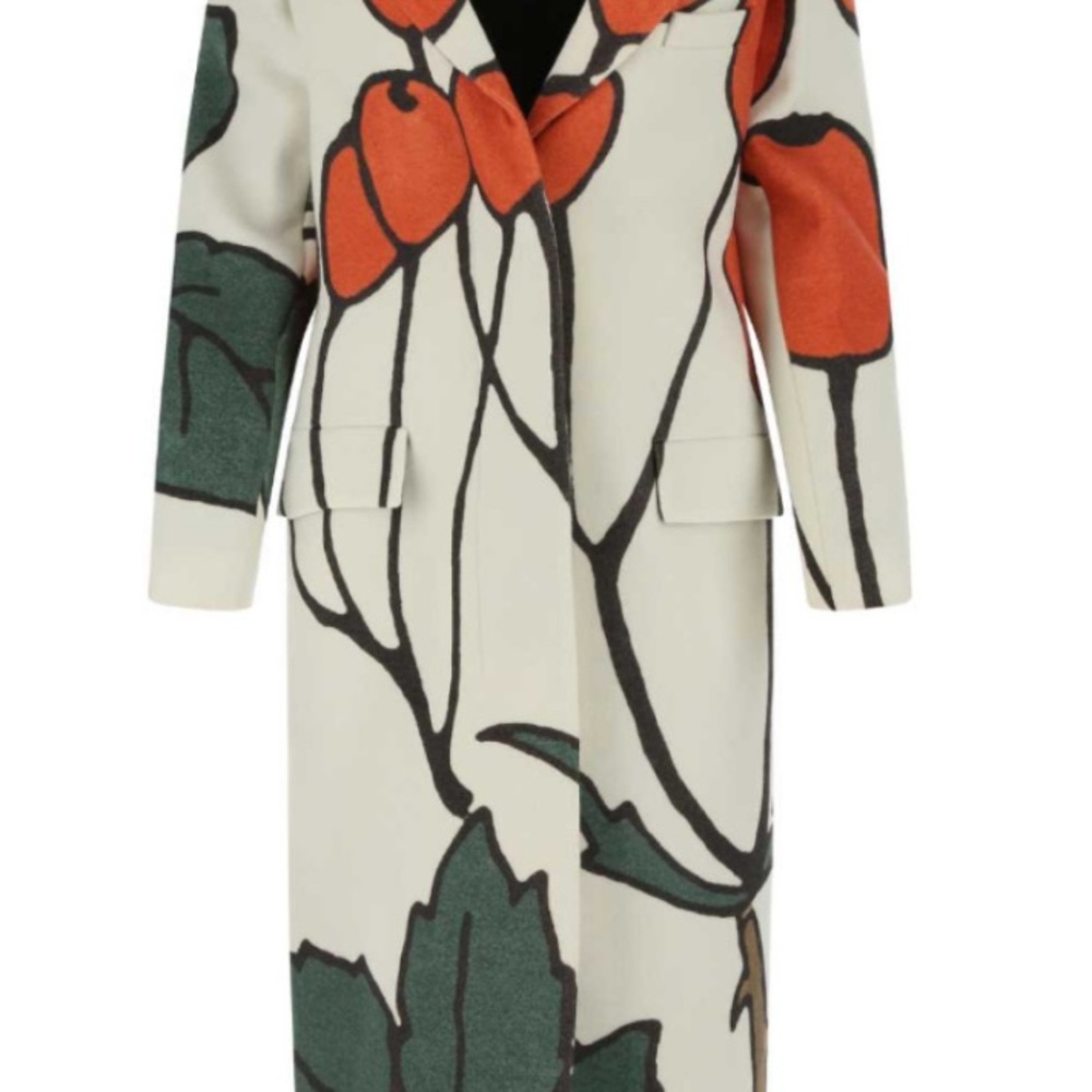 Loewe Herbarium “Limited Edition” Wool Coat